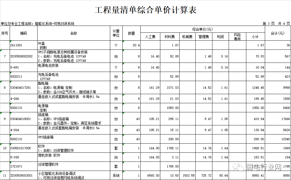 恩施楼宇可视对讲一户多少钱？